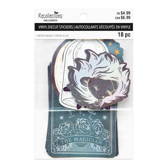 Tarot Bound by Magic Vinyl Die Cut Stickers by Recollections™